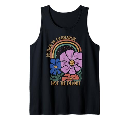 Destroy the Patriarchy Not The Planet Boho Feminist Damen Tank Top Destroy the Patriarchy Not The Planet Boho Feminist Damen Tank Top von Retro Boho Destroy the Patriarchy Not The Planet