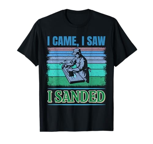 Sanding Master - LUSTIGES HANDWERKSDESIGN FÜR MÄNNER T-Shirt Sanding Master - LUSTIGES HANDWERKSDESIGN FÜR MÄNNER T-Shirt von Retro Carpentry Life – Woodworker Gifts