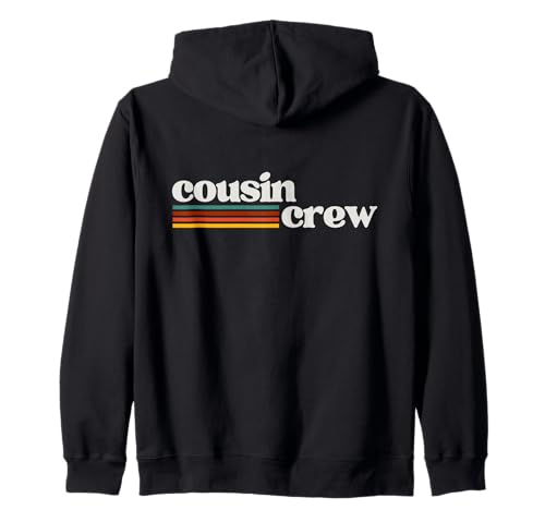 Cousin Crew for Cousins Fun Kids Gathering Nephews Boys Kapuzenjacke Cousin Crew for Cousins Fun Kids Gathering Nephews Boys Kapuzenjacke von Retro Cousin Crew for Girls Floral Cute Reunion