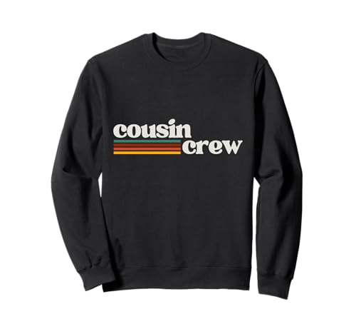 Cousin Crew for Cousins Fun Kids Gathering Nephews Boys Sweatshirt Cousin Crew for Cousins Fun Kids Gathering Nephews Boys Sweatshirt von Retro Cousin Crew for Girls Floral Cute Reunion