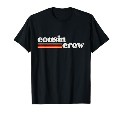 Cousin Crew for Cousins Fun Kids Gathering Nephews Boys T-Shirt Cousin Crew for Cousins Fun Kids Gathering Nephews Boys T-Shirt von Retro Cousin Crew for Girls Floral Cute Reunion