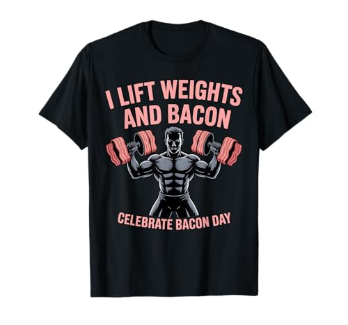 Lift Heavy Eat Speck Lustiges Keto Gym für Männer Frauen T-Shirt Lift Heavy Eat Speck Lustiges Keto Gym für Männer Frauen T-Shirt von Retro Crispy Bacon Lovers Apparel