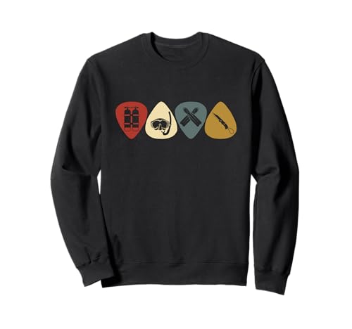 Vintage Taucher-Kumpel für Männer und Frauen – Taucher Sweatshirt Vintage Taucher-Kumpel für Männer und Frauen – Taucher Sweatshirt von Retro Diving Outfits for Men & Women