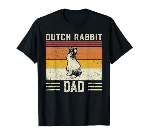 Best Rabbit Dad für Herren - Vintage Dutch Rabbit T-Shirt Best Rabbit Dad für Herren - Vintage Dutch Rabbit T-Shirt von Retro Dutch Rabbit Gift for Men & Women