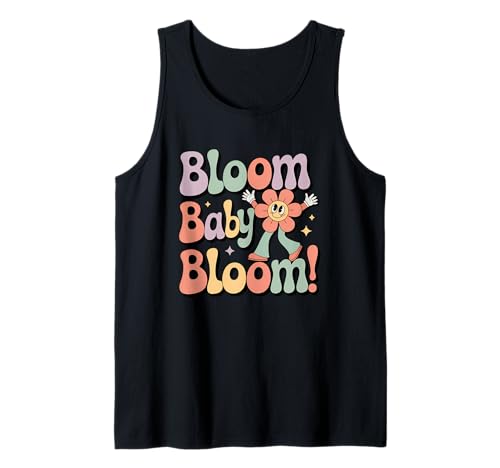 Bloom Baby Bloom Flower Power Vibes im Retro-Look Tank Top Bloom Baby Bloom Flower Power Vibes im Retro-Look Tank Top von Retro Flower Power Positive Vibes