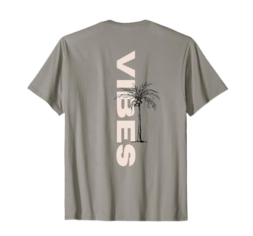 Vintage Beach Vibes 70er Jahre Frauen Männer Geschenke T-Shirt von Retro Funny Groovy Sarcastic Vintage Tees Gifts