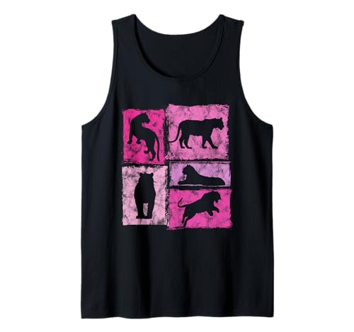 Retro Tigers 70er 80er Jahre Stil Grafik für Frauen und Mädchen Tank Top Retro Tigers 70er 80er Jahre Stil Grafik für Frauen und Mädchen Tank Top von Retro Funny Tiger Designs For Women And Girls
