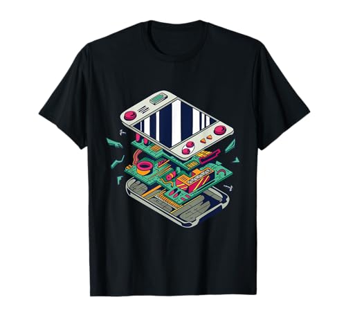 Retro Boy klassisch Spiele Konsole Verkleidung T-Shirt Retro Boy klassisch Spiele Konsole Verkleidung T-Shirt von Retro Gaming 90er 80er Jahre