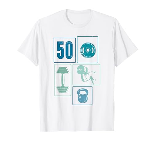 50. Geburtstag Body Building 50 Jahre Männer Retro Gymrat T-Shirt 50. Geburtstag Body Building 50 Jahre Männer Retro Gymrat T-Shirt von Retro Geburtstag Body Building Männer Geschenk