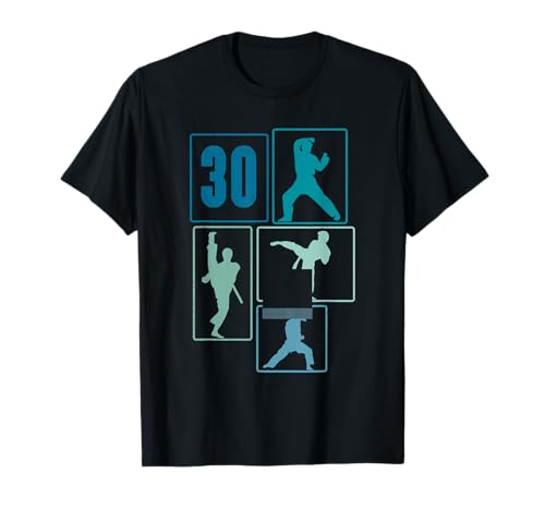 30. Geburtstag Karate 30 Jahre Männer Karate Kämpfer T-Shirt 30. Geburtstag Karate 30 Jahre Männer Karate Kämpfer T-Shirt von Retro Geburtstag Karate Jungs Männer Geschenk