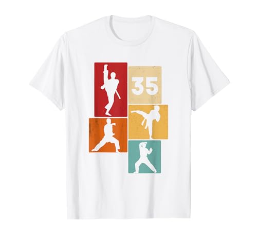 35. Geburtstag Karate 35 Jahre Männer Karate Kämpfer T-Shirt 35. Geburtstag Karate 35 Jahre Männer Karate Kämpfer T-Shirt von Retro Geburtstag Karate Jungs Männer Geschenk