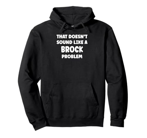 Brock Personalized Custom Boys Brock Name Pullover Hoodie Brock Personalized Custom Boys Brock Name Pullover Hoodie von Retro Gift For Men Gift For BROCK