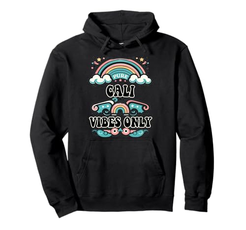 CALI Vibes Only Cute Retro Girls CALI Name Pullover Hoodie CALI Vibes Only Cute Retro Girls CALI Name Pullover Hoodie von Retro Gift For Women Gift For CALI