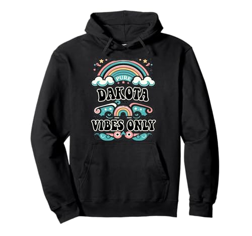 Dakota Vibes Only Cute Retro Girls Dakota Name Pullover Hoodie Dakota Vibes Only Cute Retro Girls Dakota Name Pullover Hoodie von Retro Gift For Women Gift For DAKOTA