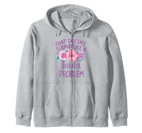 Jaida Personalized Cute Flower Girls Jaida Name Kapuzenjacke von Retro Gift For Women Gift For Jaida