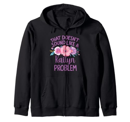 Kailyn Personalized Cute Flower Girls Kailyn Name Kapuzenjacke Kailyn Personalized Cute Flower Girls Kailyn Name Kapuzenjacke von Retro Gift For Women Gift For Kailyn