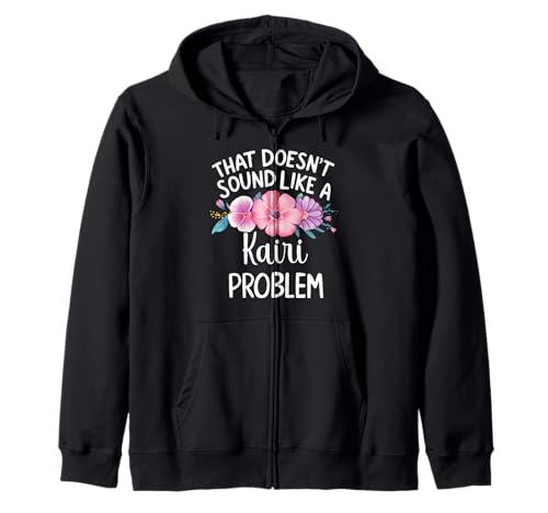 Kairi Personalized Cute Flower Girls Kairi Name Kapuzenjacke Kairi Personalized Cute Flower Girls Kairi Name Kapuzenjacke von Retro Gift For Women Gift For Kairi