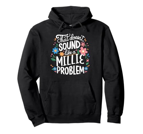 Millie Personalized Cute Girls Millie Name Pullover Hoodie von Retro Gift For Women Gift For MILLIE