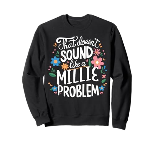 Millie Personalized Cute Girls Millie Name Sweatshirt von Retro Gift For Women Gift For MILLIE