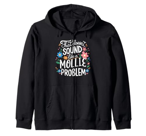 Mollie Personalized Cute Girls Mollie Name Kapuzenjacke Mollie Personalized Cute Girls Mollie Name Kapuzenjacke von Retro Gift For Women Gift For MOLLIE