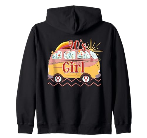 90er Jahre Mädchen Retro Boho Feministische Ästhetische Reise Vibes Sommer Kapuzenjacke von Retro Girl Era