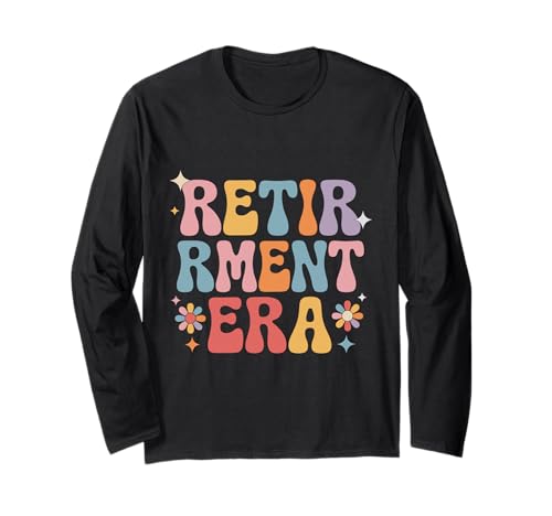 Retro Groovy In My Retirement Era Funny Retired 2026 Damen Langarmshirt Retro Groovy In My Retirement Era Funny Retired 2026 Damen Langarmshirt von Retro Groovy In My Retirement Era Funny gag 2026