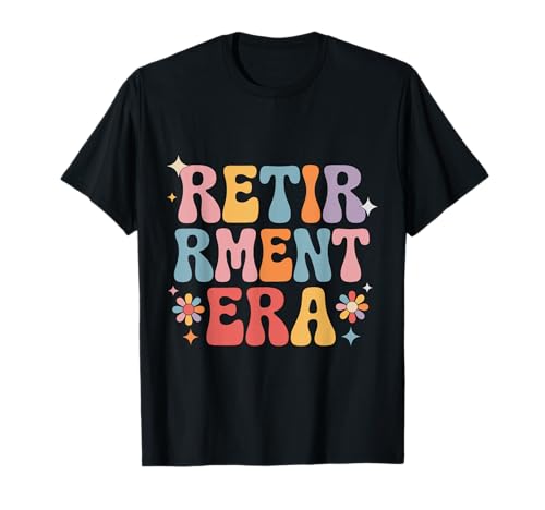 Retro Groovy In My Retirement Era Funny Retired 2026 Damen T-Shirt Retro Groovy In My Retirement Era Funny Retired 2026 Damen T-Shirt von Retro Groovy In My Retirement Era Funny gag 2026