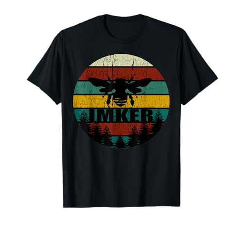 Vintage Retro Imker T-Shirt für herren damen imker geschenk T-Shirt Vintage Retro Imker T-Shirt für herren damen imker geschenk T-Shirt von Retro Honig Biene Imker Shirt & Geschenke