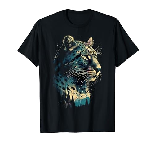 Jaguar Big Cat Lover Druck Grafik Design Kunst Männer Frauen Kinder T-Shirt von Retro Jaguar Cat Apparel Gifts