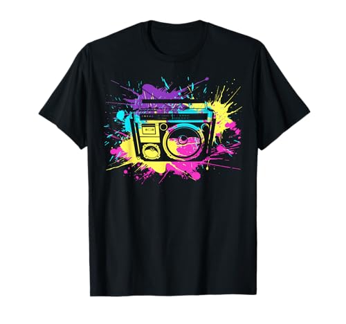 80er Jahre Retro 80s Party Outfit T-Shirt 80er Jahre Retro 80s Party Outfit T-Shirt von Retro Kassette 80s Shirts