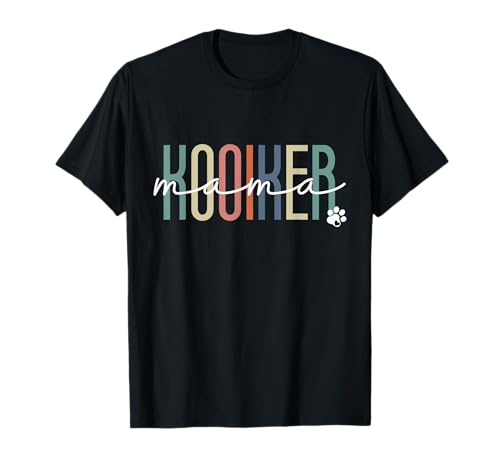 Kooiker Mama Kooikerhondje Hund Mama Muttertag T-Shirt von Retro Kooiker Hound Mom Dog Lovers Mothers Day