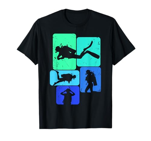 Taucher-T-Shirt für Dive Master Retro Herren Tauchen T-Shirt Taucher-T-Shirt für Dive Master Retro Herren Tauchen T-Shirt von Retro Mens Scuba Diving Shirts