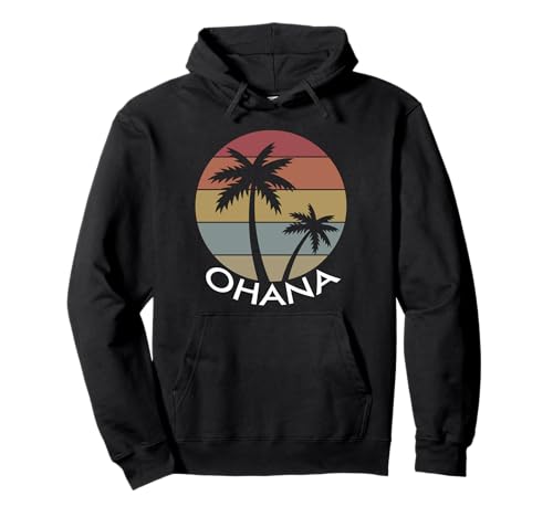 Ohana Hawaii Outfit Damen & Herren Aloha Hawaiihemd Pullover Hoodie von Retro Oahu Maui Hawaii Hemd Männer & Frauen Motiv