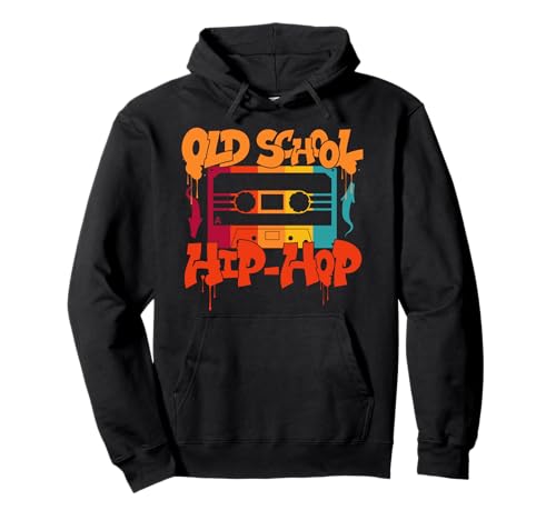 Retro Old School Hip Hop 80er 90er Jahre Graffiti Kassette Pullover Hoodie Retro Old School Hip Hop 80er 90er Jahre Graffiti Kassette Pullover Hoodie von Retro Vintage Music Hip-Hop Graffiti Styles