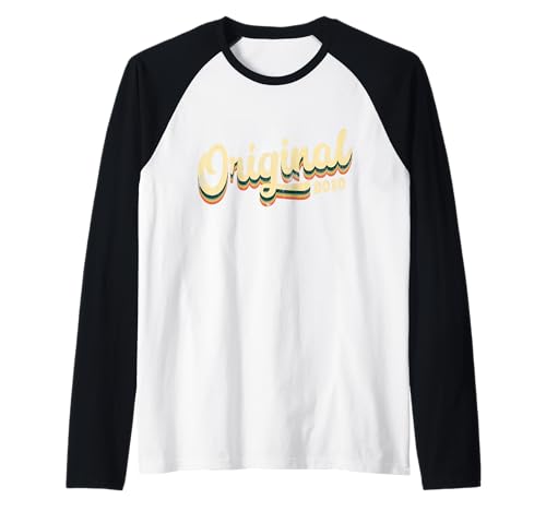 15.Geburtstag Original Junge Mädchen Retro Jahrgang 2010 Raglan von Retro Original Jahrgang Geschenke Geburtstag 2025