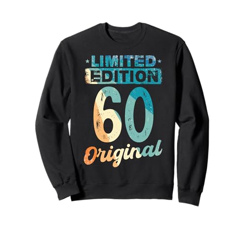 65.Geburtstag Original Männer Frauen Vintage Jahrgang 1960 Sweatshirt von Retro Original Jahrgang Geschenke Geburtstag 2025