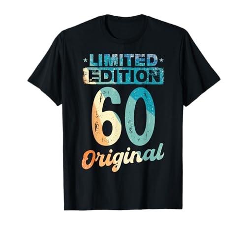 65.Geburtstag Original Männer Frauen Vintage Jahrgang 1960 T-Shirt von Retro Original Jahrgang Geschenke Geburtstag 2025