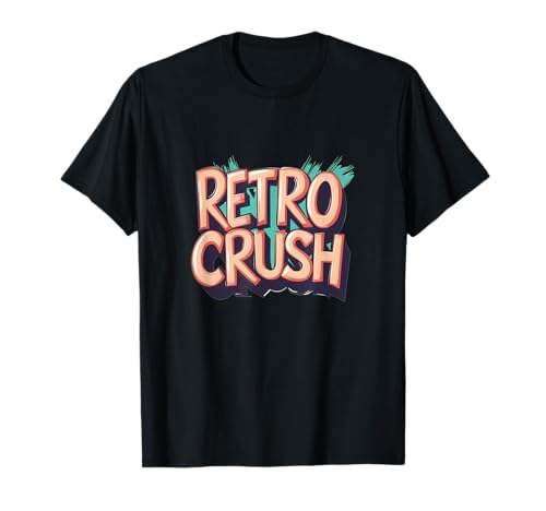 Cooles Retro Crush Kostüm für Jungen und Mädchen T-Shirt Cooles Retro Crush Kostüm für Jungen und Mädchen T-Shirt von Retro Outfit