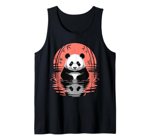 Retro Panda Bär Ästhetische Grafik Herren Damen Lustiger Panda Tank Top Retro Panda Bär Ästhetische Grafik Herren Damen Lustiger Panda Tank Top von Retro Panda Bear Aesthetic Graphic Design