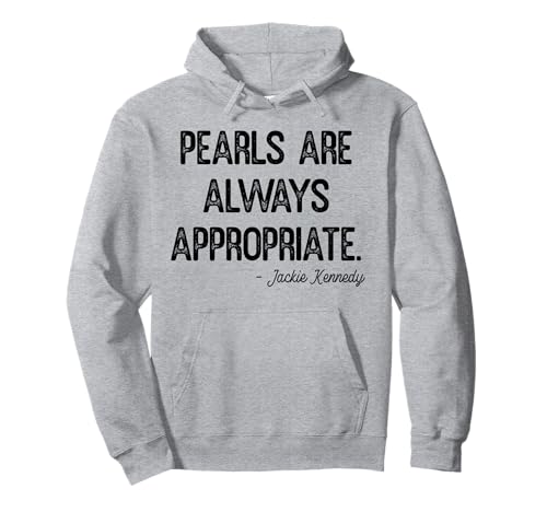 Perlen sind Immer angemessen, Klassische Mode für Damen und Herren Pullover Hoodie von Retro Pearls Are Always Appropriate Womens Mens