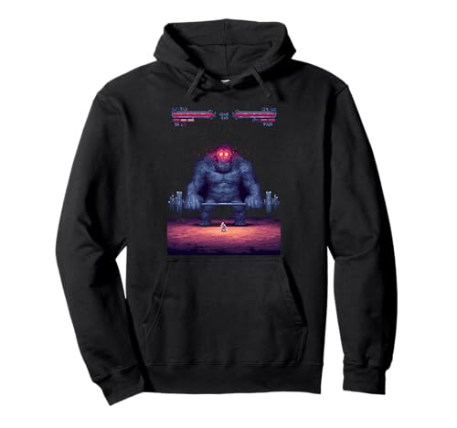 Gym Final Boss Strength Retro Gaming Pixel für Männer Pullover Hoodie von Retro Pixel Fitness Gamer Artwork Co.