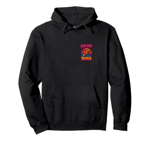 Slice Slice Lustige Retro-Pizza D für Babys Pullover Hoodie Slice Slice Lustige Retro-Pizza D für Babys Pullover Hoodie von Retro Pizza Lovers Humor Co.