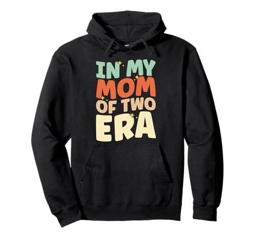 In meiner Mutter von Zwillingen aus Zwei Epochen Mama Muttertag Mutterschaft Pullover Hoodie von Retro Proud Mom Of Twins Mother Gifts Mama Mommy