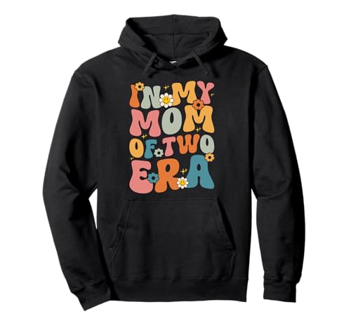 In meiner Mutter von Zwillingen aus Zwei Epochen Mama Muttertag Mutterschaft Pullover Hoodie von Retro Proud Mom Of Twins Mother Gifts Mama Mommy