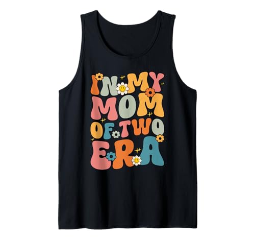 In meiner Mutter von Zwillingen aus Zwei Epochen Mama Muttertag Mutterschaft Tank Top von Retro Proud Mom Of Twins Mother Gifts Mama Mommy