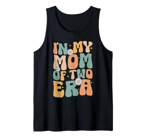 In meiner Mutter von Zwillingen aus Zwei Epochen Mama Muttertag Mutterschaft Tank Top von Retro Proud Mom Of Twins Mother Gifts Mama Mommy