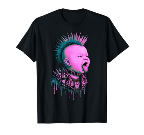 Retro British Rock für Kinder T-Shirt Retro British Rock für Kinder T-Shirt von Retro Punk British Gifts Store
