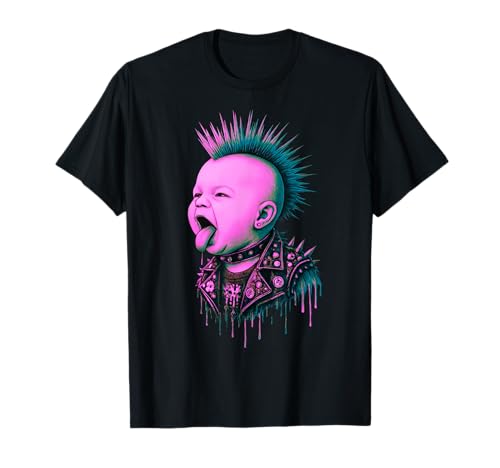 Retro British Rock für Kinder T-Shirt Retro British Rock für Kinder T-Shirt von Retro Punk British Gifts Store
