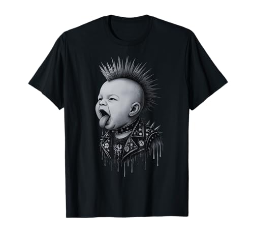 Retro British Rock für Kinder T-Shirt von Retro Punk British Gifts Store