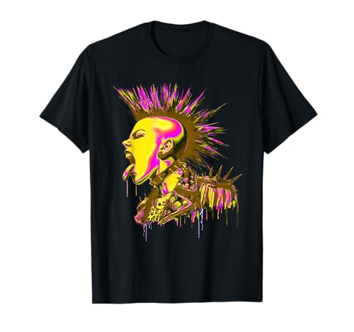 Retro Punk British für Herren T-Shirt Retro Punk British für Herren T-Shirt von Retro Punk British Gifts Store